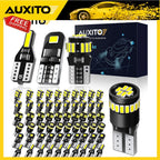 10X LED T10 Wedge Bulbs for Cars (12V)