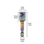 8mm Non Magnetic Sleeve Adapter Hex Socket Drill Bit for
