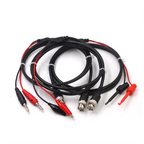 BNC Male to Dual Q9 Signal Test Line for Oscilloscope Connection