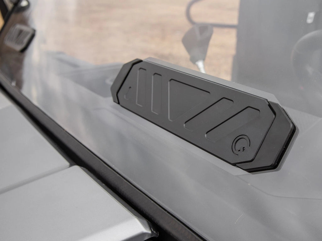 Clear Scratch Resistant Full Vented Windshield for CFMOTO UForce (2018–2023)