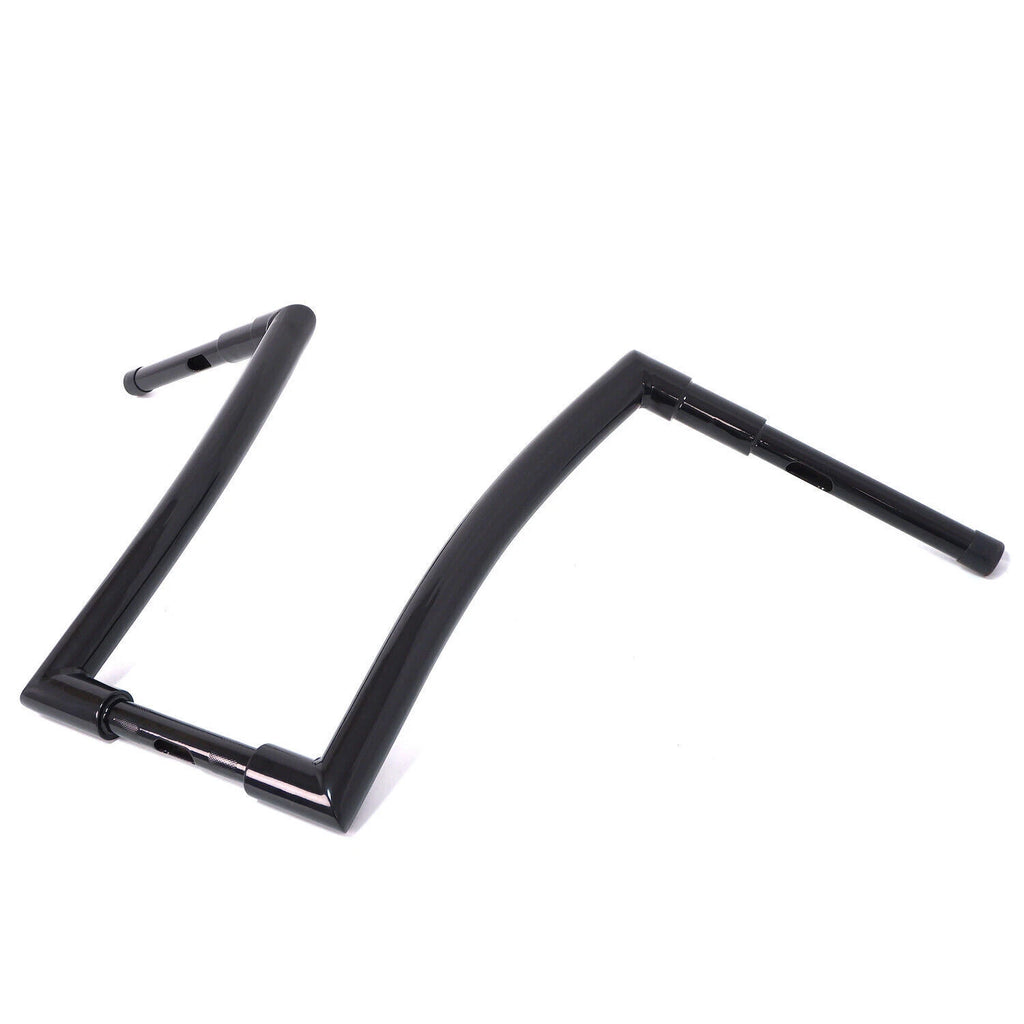 12" Ape Fat Hanger Handlebar for Harley Softail Road King (2018–2023) Black