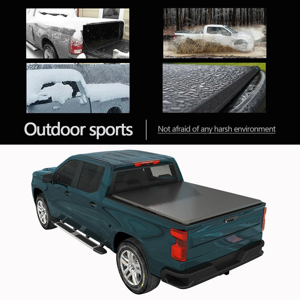 6 FT Soft Lock Tri-Fold Tonneau Cover for Ford Ranger (2019–2021)