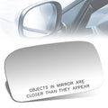 Side Door Mirror Glass Convex Lens for Nissan Sentra/NX (1991–1994)