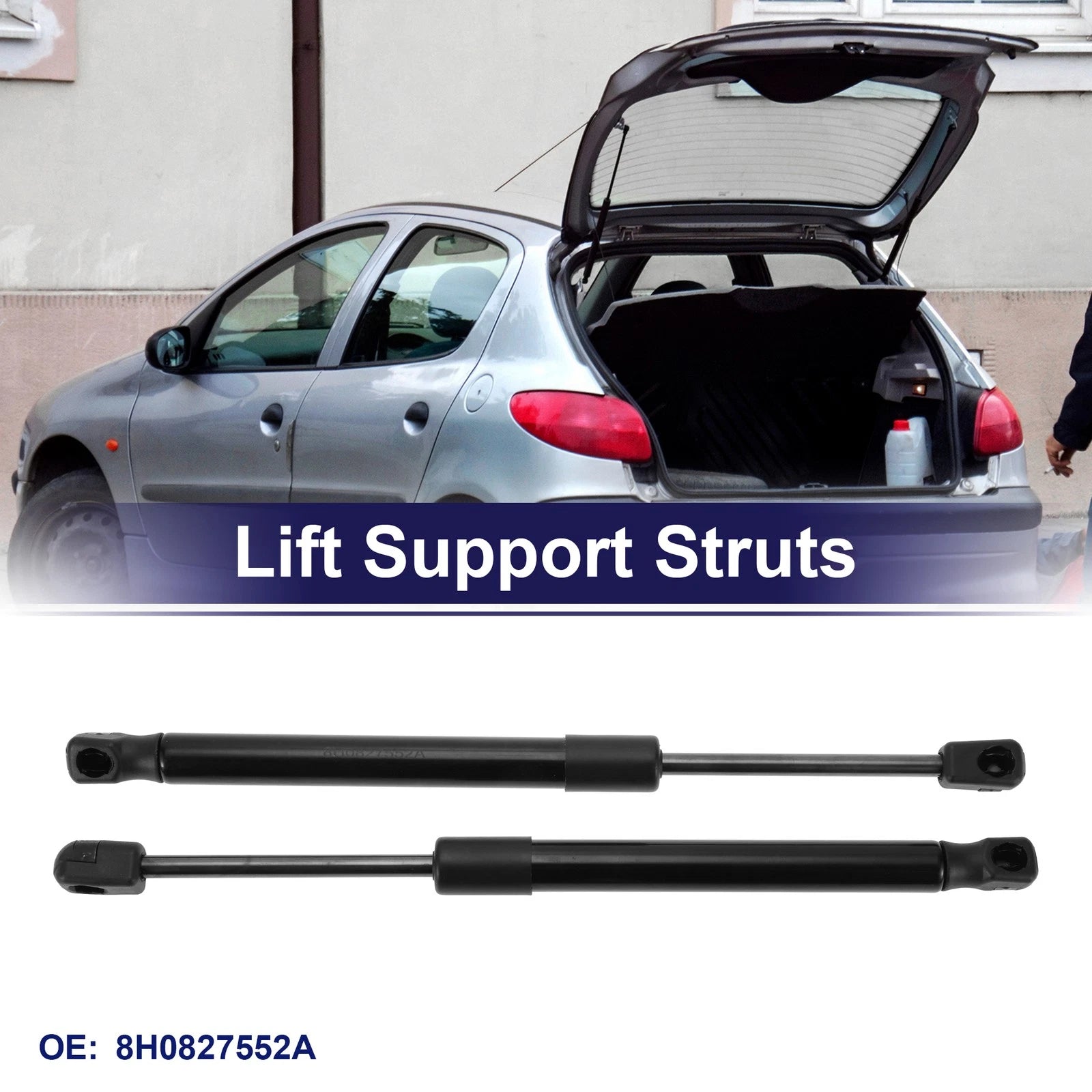 Tailgate Lift Support Struts Gas Spring No. 8H0827552A for Audi A4 (2003–2009)