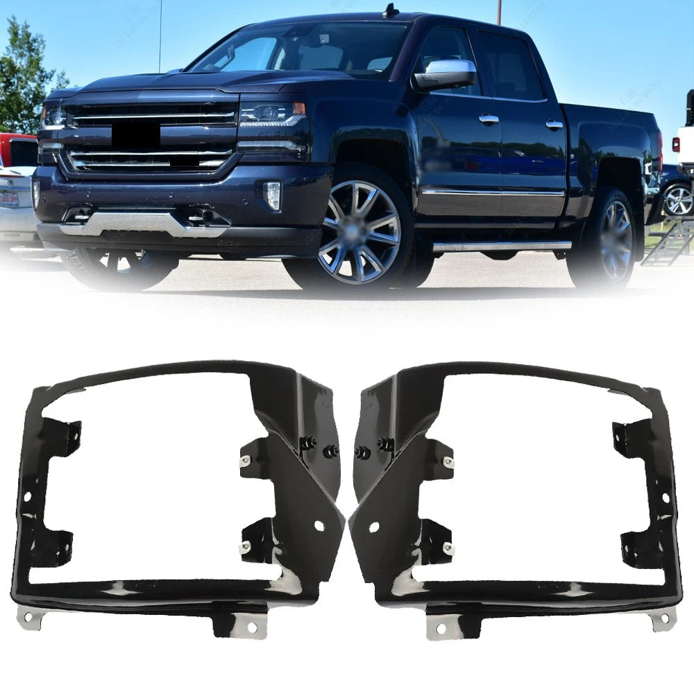 2X Bumper Bracket for Chevrolet Silverado 1500 (2016–2018) Front Outer