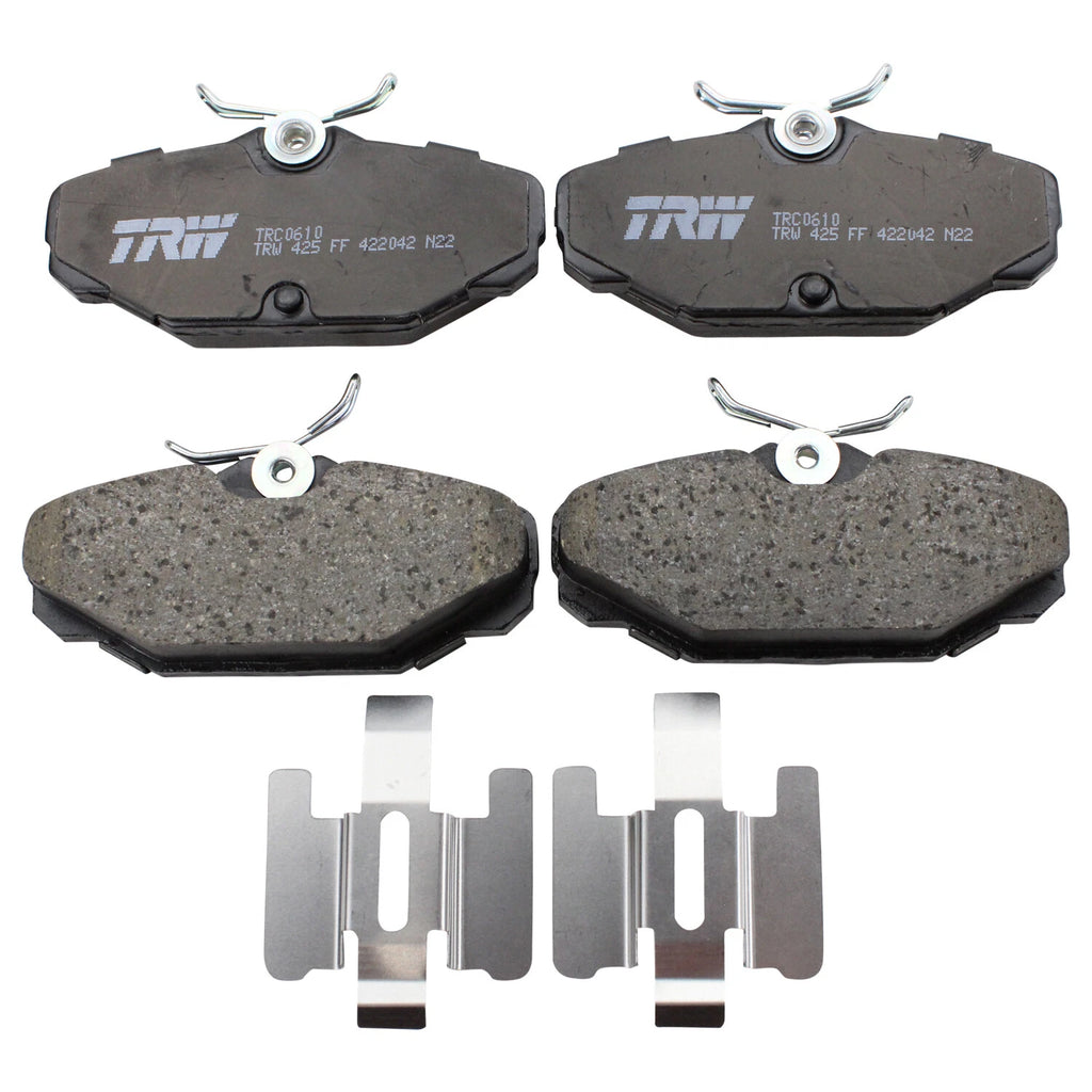 TRW Pro Rear Ceramic Brake Pad for Ford Taurus, Lincoln Continental, Mercury Sable (1996–2007)