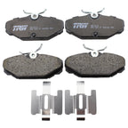 TRW Pro Rear Ceramic Brake Pad for Ford Taurus, Lincoln Continental, Mercury Sable (1996–2007)