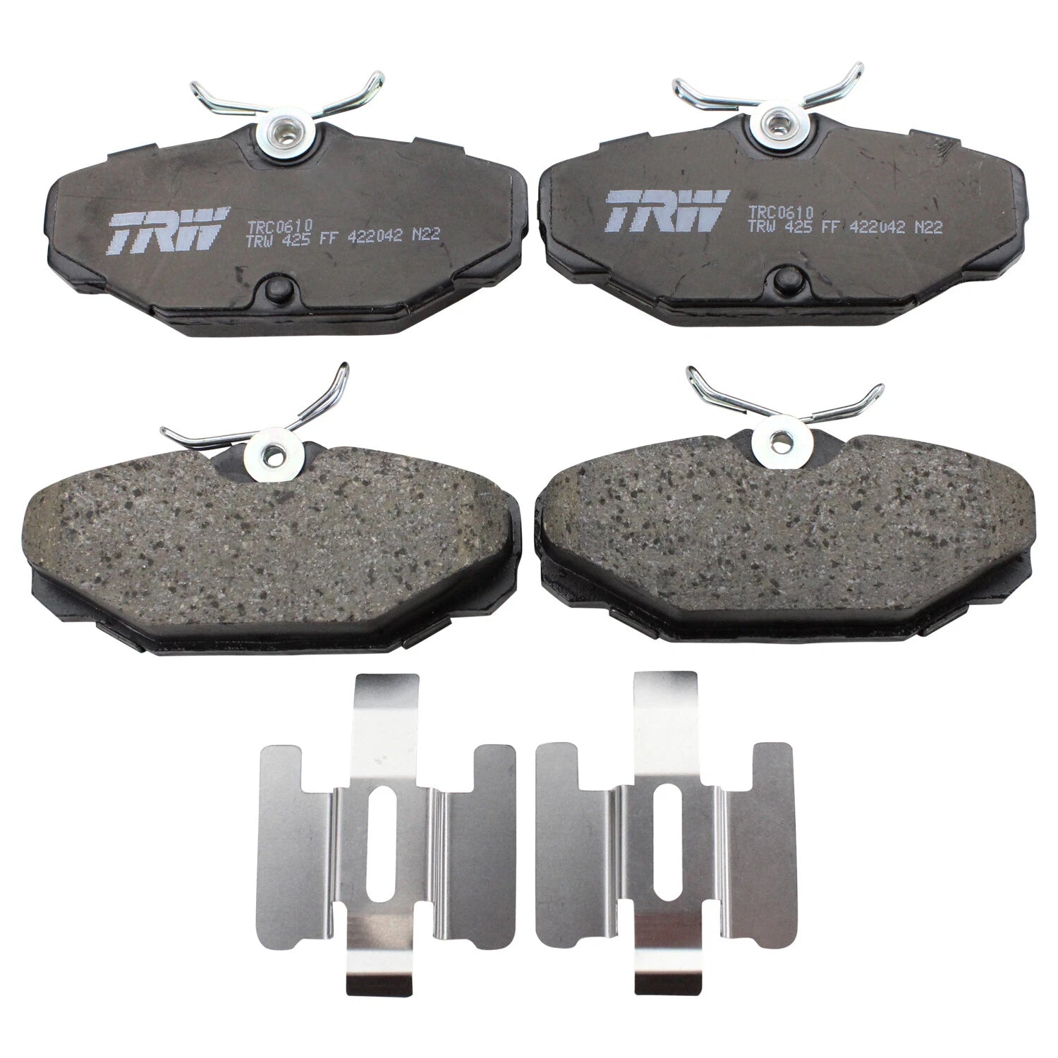 TRW Pro Rear Ceramic Brake Pad for Ford Taurus, Lincoln Continental, Mercury Sable (1996–2007)