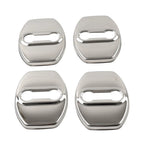 Car Door Lock Protective Cover for Nissan Qashqai Rogue Ariya X-Trail (2021–2023) Silver