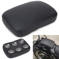 Rear Passenger Pillion Pad Seat 6 Suction Cup for Harley Sportster Softail