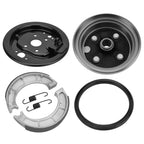 Rear Brake Drum Hub Plate Shoes Kit for Yamaha YFB250FW YFB250 (1991–1998)