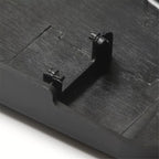 Wiper Washer Cap Cover for Mercedes (ABS Black) (RHD)