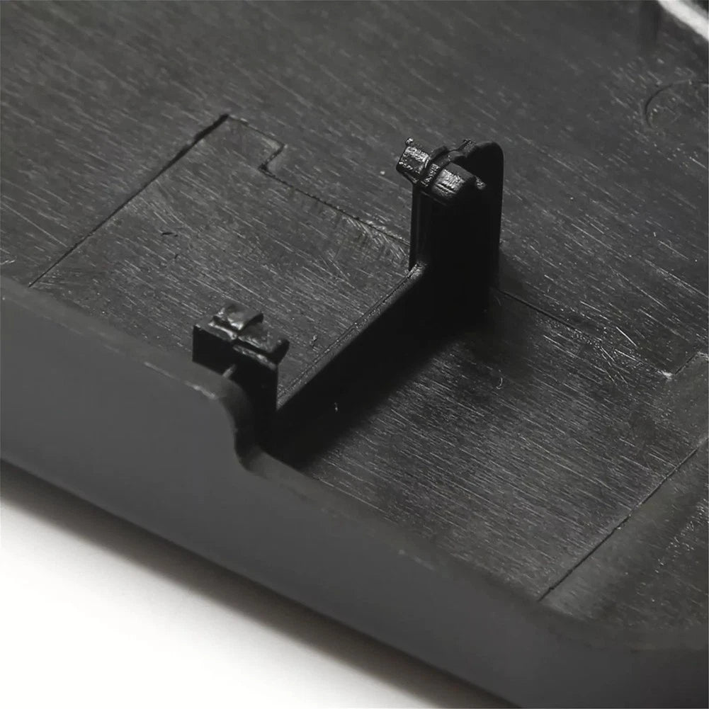 Wiper Washer Cap Cover for Mercedes (ABS Black) (RHD)