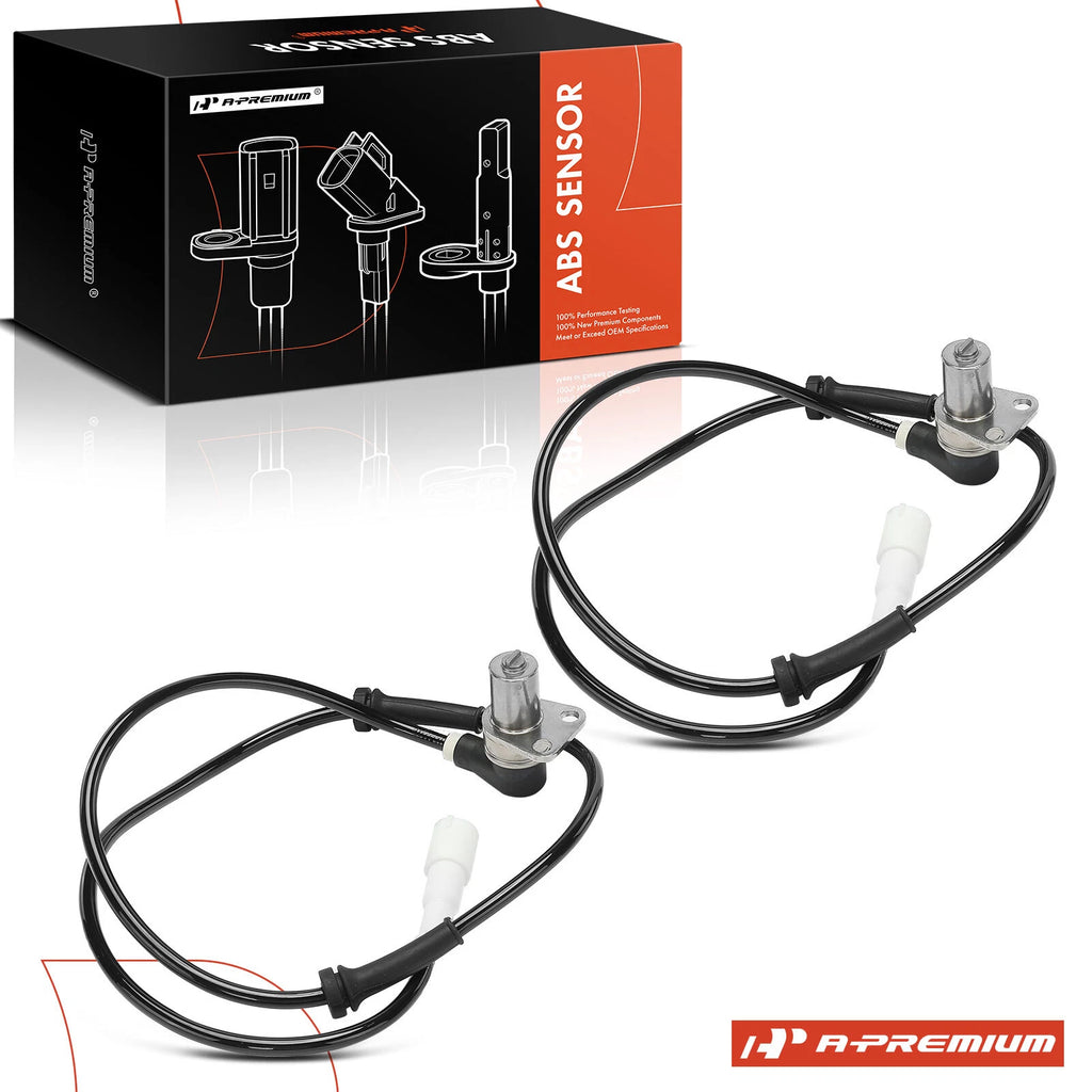 2X Front ABS Wheel Speed Sensor for BMW 325iX (1988–1991)