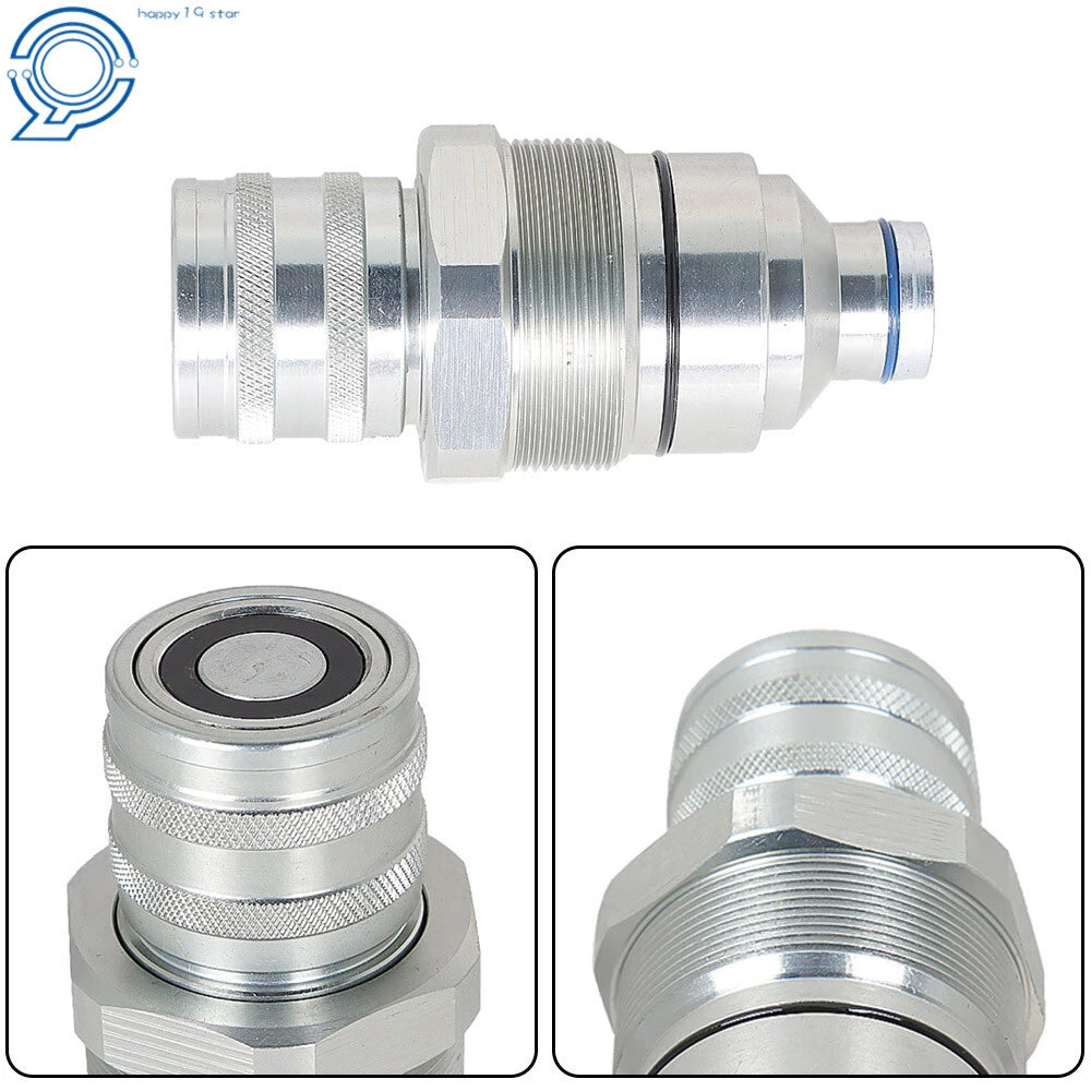 Female Flat Face Coupler for Bobcat 753, 863, S175, S650 
