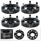 Set of 4 Hubcentric Wheel Spacers 1" 5x4.5 1/2"x20 for Ford Ranger (1998–2023)
