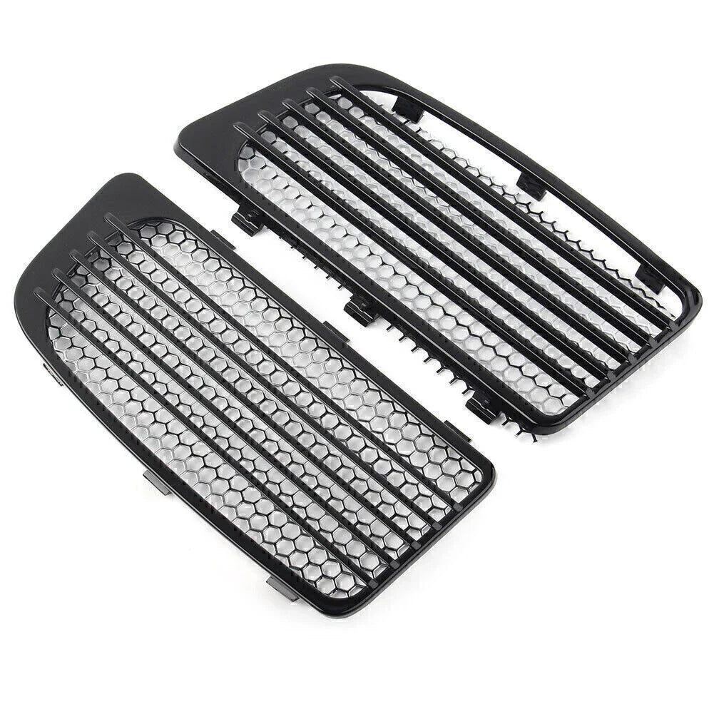 Black Lower Fairing Radiator Screen Guard Grills for Harley Touring (14-20)