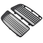 Black Lower Fairing Radiator Screen Guard Grills for Harley Touring (14-20)