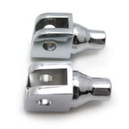 Chrome Foot Pegs Connection Fittings for Honda GL1800, Suzuki Boulevard M50