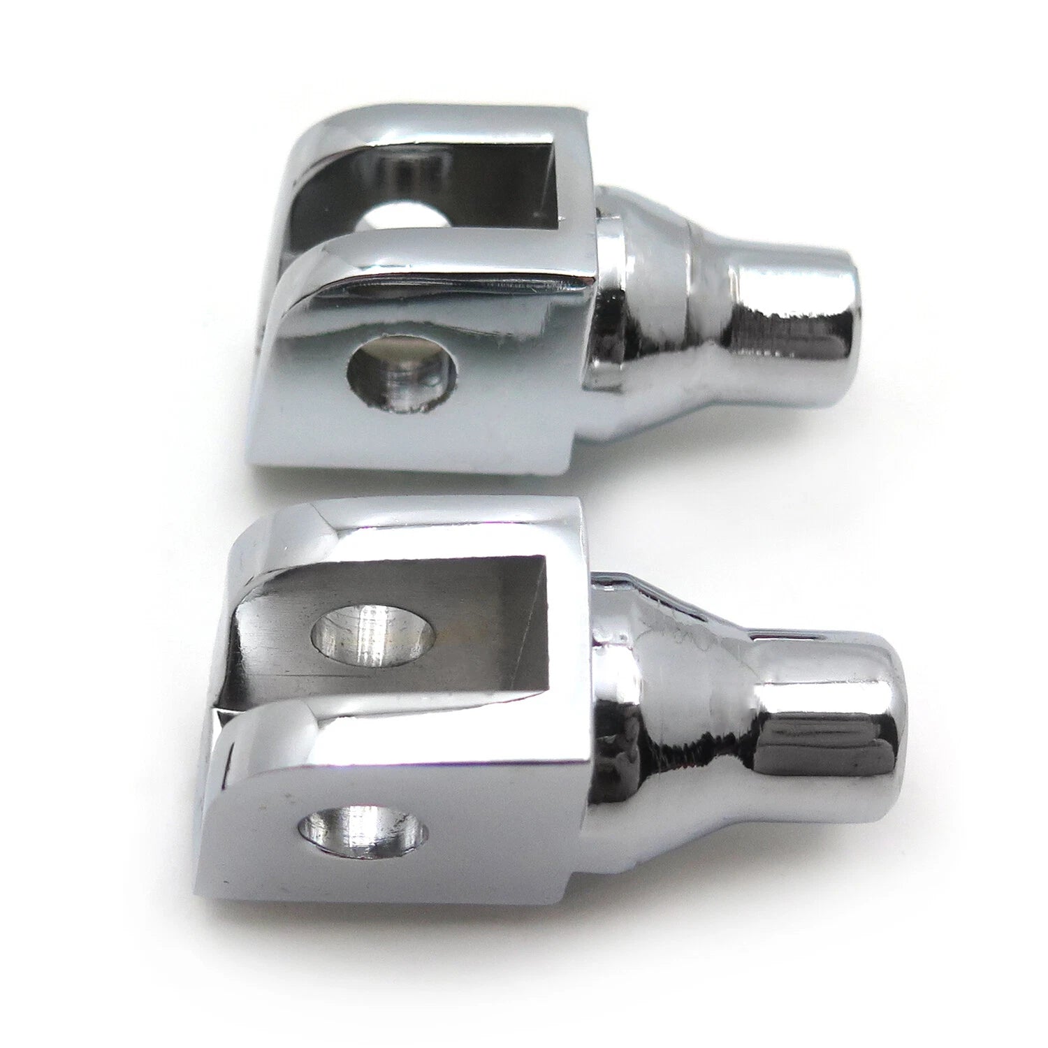 Chrome Foot Pegs Connection Fittings for Honda GL1800, Suzuki Boulevard M50