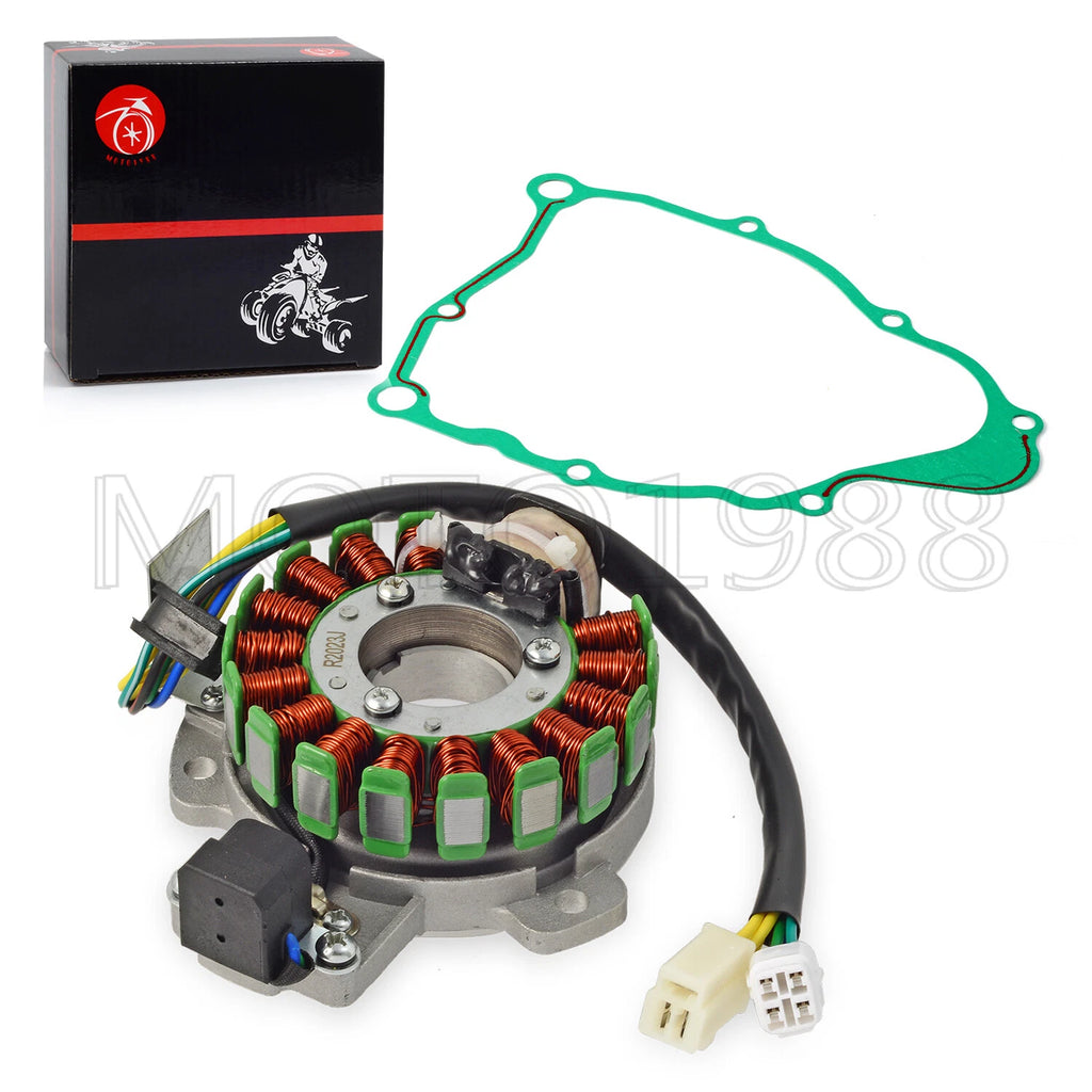 Stator & Plate w/Gasket for Yamaha Timberwolf 250 YFB250FW (1994–2000)