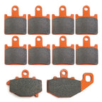 Brake Pads for Kawasaki Ninja ZX6R ZX 600 ZX600 ZX-6R (2007–2014) FA417 FA192