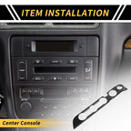 Carbon Fiber Console AC Switch Button Control Trim for Toyota Tacoma (2016–2023)