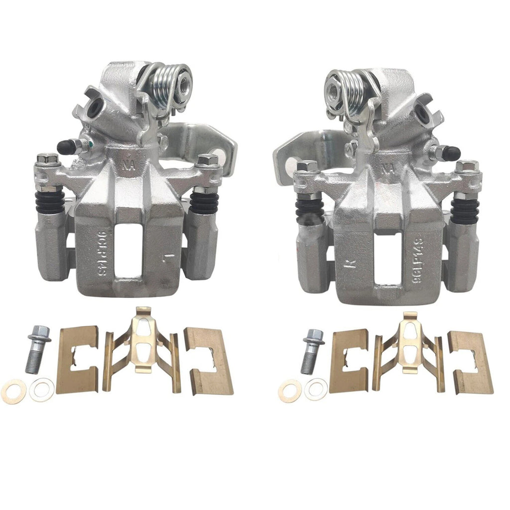 2X Rear Brake Calipers with Bracket for Honda Civic Acura ILX (2006–2018)
