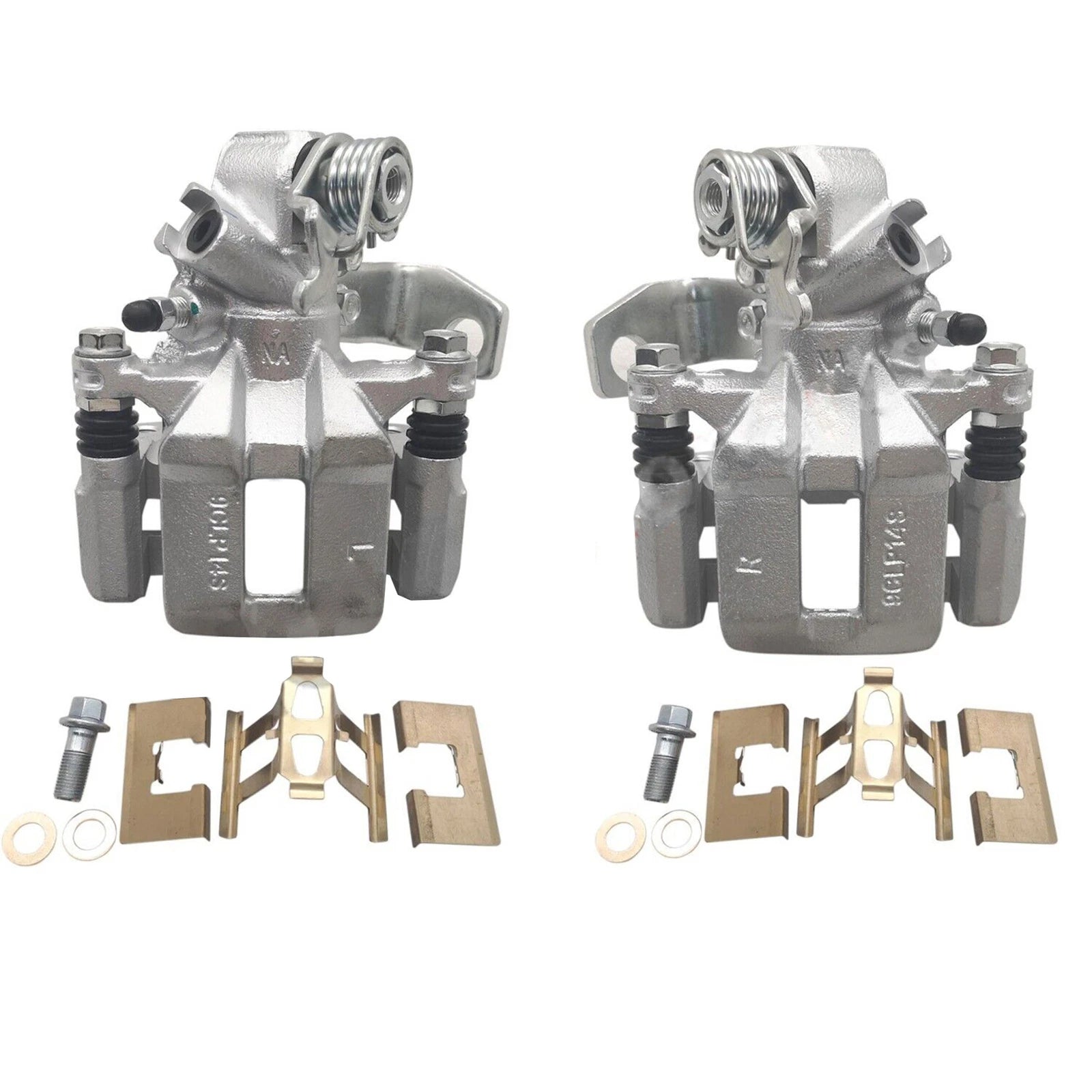 2X Rear Brake Calipers with Bracket for Honda Civic Acura ILX (2006–2018)