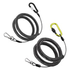 Telescopic Fishing Lanyard Coiled Safety Lanyard 25KG Load Bearing