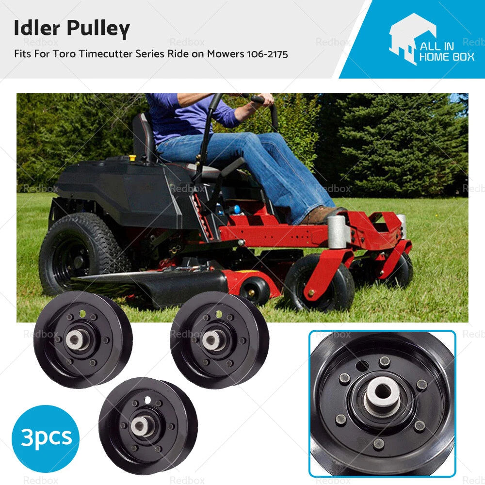 3X Idler Pulley for Toro Timecutter Z4200 Z5000 (N/A) 106-2175