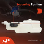 Windshield Washer Reservoir with Pump & Cap for Chevy Blazer (1995-2005)
