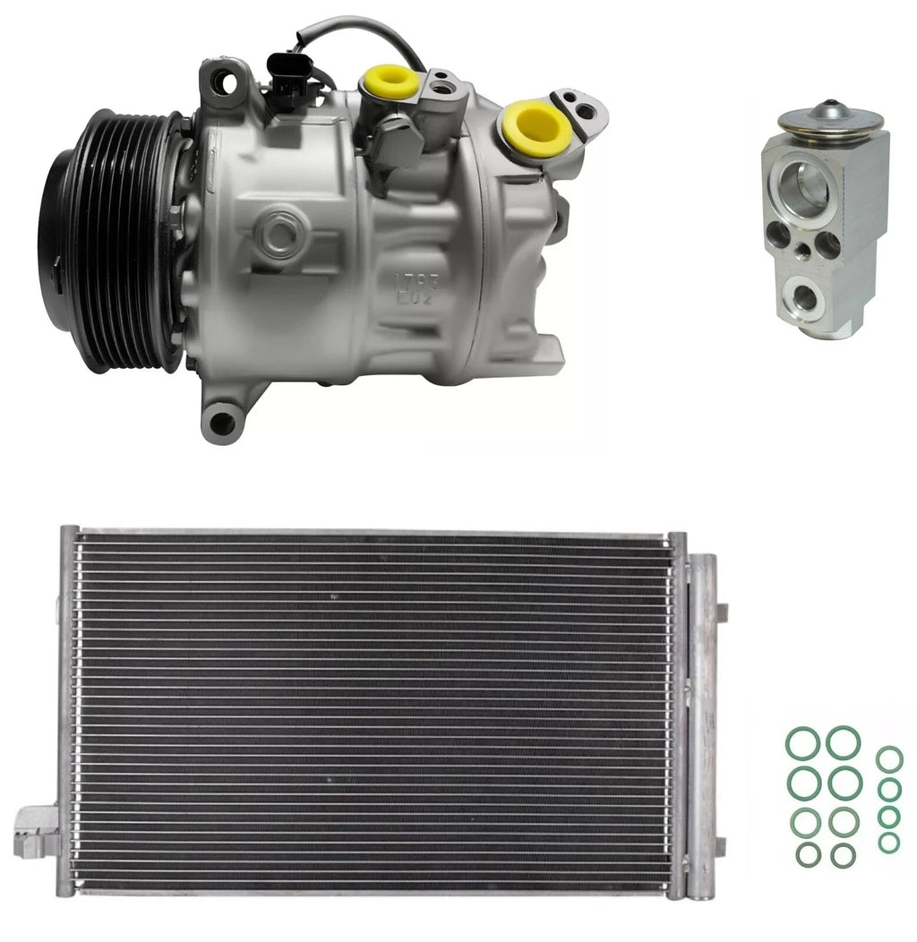 AC Compressor Kit With Condenser for BMW 750i xDrive 4.4L (2017–2019)