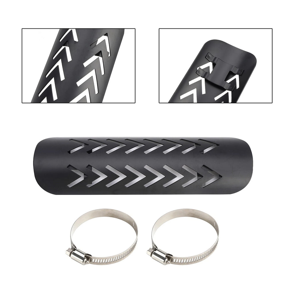 Exhaust Side Bracket Cover for Motorcycle Scooter Cub A9 (Fitment Specific)