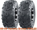 Set of 2 WANDA ATV Tires 20X7-8 /6PR for Yamaha Breeze YFA125 (1989–2004)