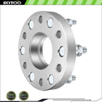 2X 6x5.5" Wheel Spacers 12x1.25 for Infiniti QX56, Nissan Armada, Titan