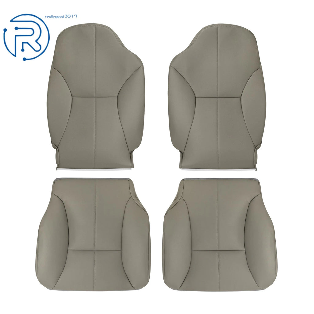 Leather Seat Covers Set for Dodge Ram 1500 2500 3500 (1998–2002) R+L Top & Bottom