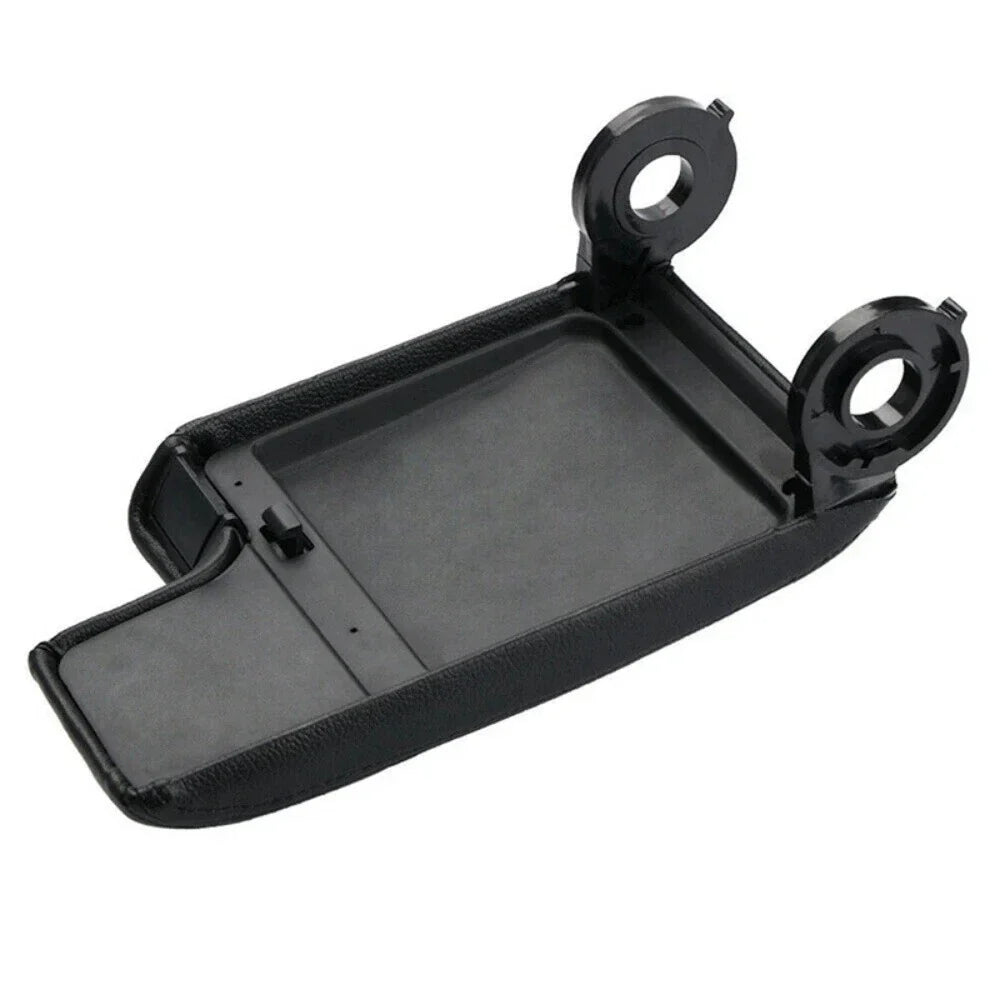 Black Center Console Armrest Cover for BMW 3 Series E46 (1999-2004)