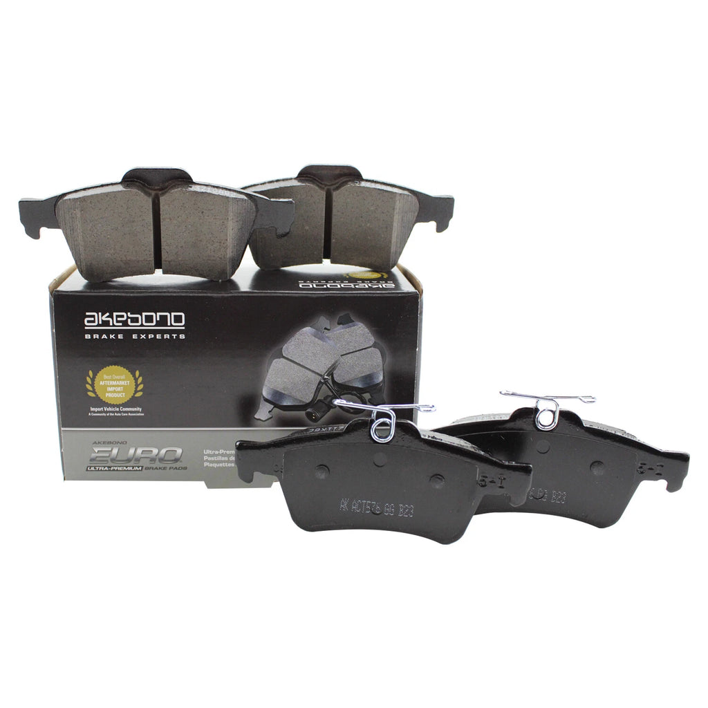 Front Disc Brake Pads for Chevy Ford Jaguar Mazda Pontiac Saab Volvo (Akebono)