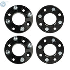 Set of 4 Wheel Spacers for Club Car Golf Cart (1" 4x4, 1/2x20 Studs, 62mm Hub Bore)