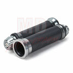 CNC Aluminum Rubber Gel Hand Grips for Motorcycle (7/8" 22mm)
