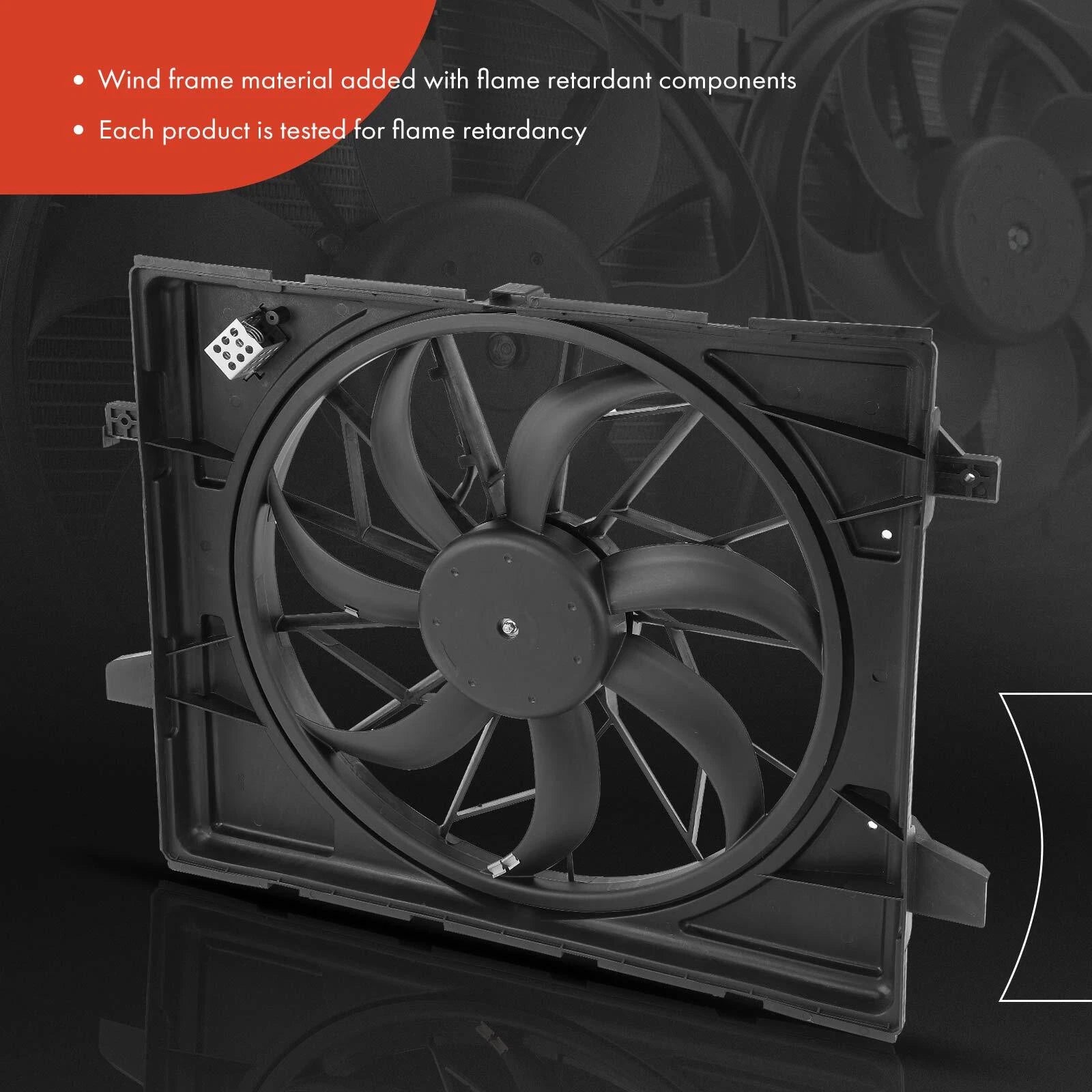 Cooling Fan Assembly with Shroud for Jeep Grand Cherokee (2011–2021)