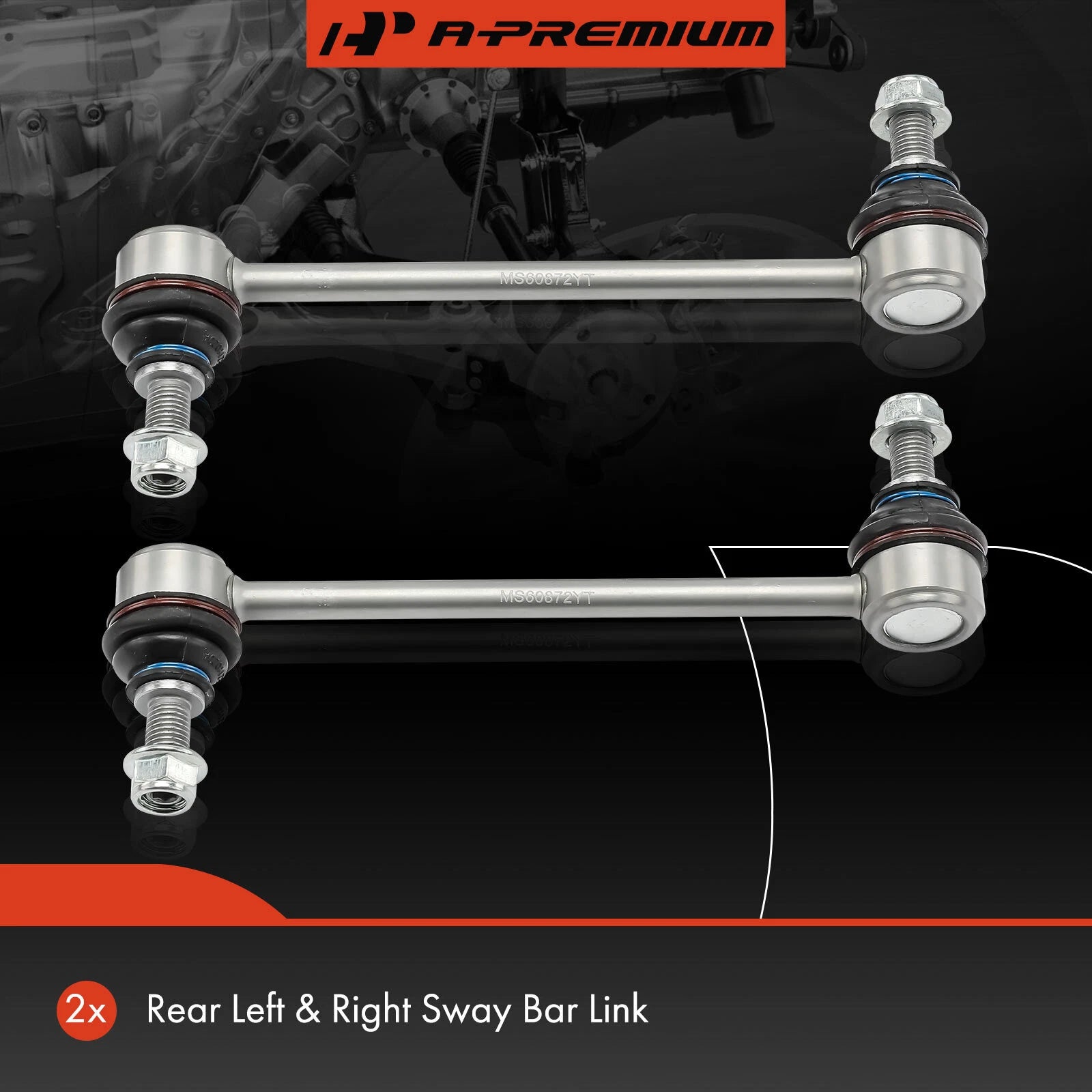 2X Rear Sway Bar Link for Acura RDX (2007–2018) and Nissan GT-R (2009–2023)