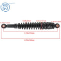 Black Shocks 335mm for Honda S65 CL/CT70 XL75 CL/CM/S90 CM91 (1970–1979)
