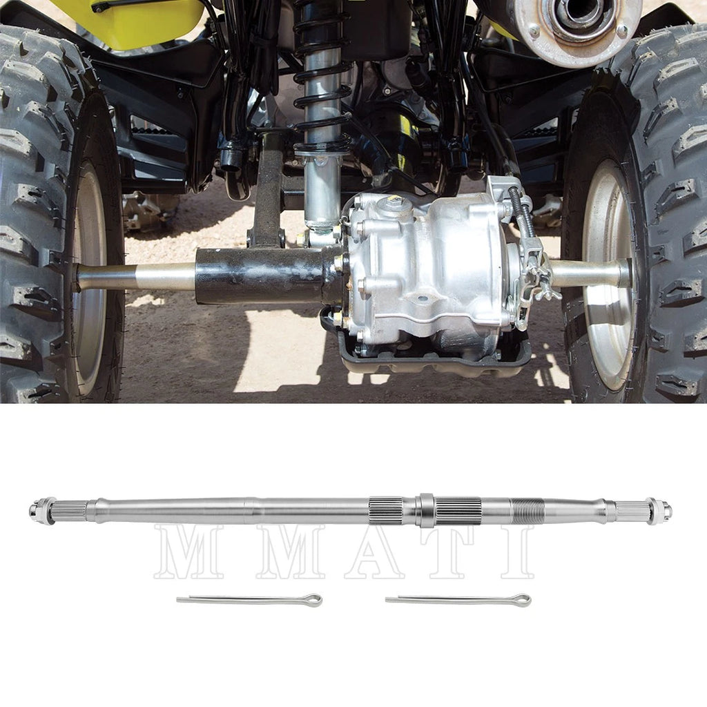 Rear Wheel Axle with Nut for Honda TRX250X TRX250EX (2001–2023) 42311-HN6-A30 42311-HN6-000