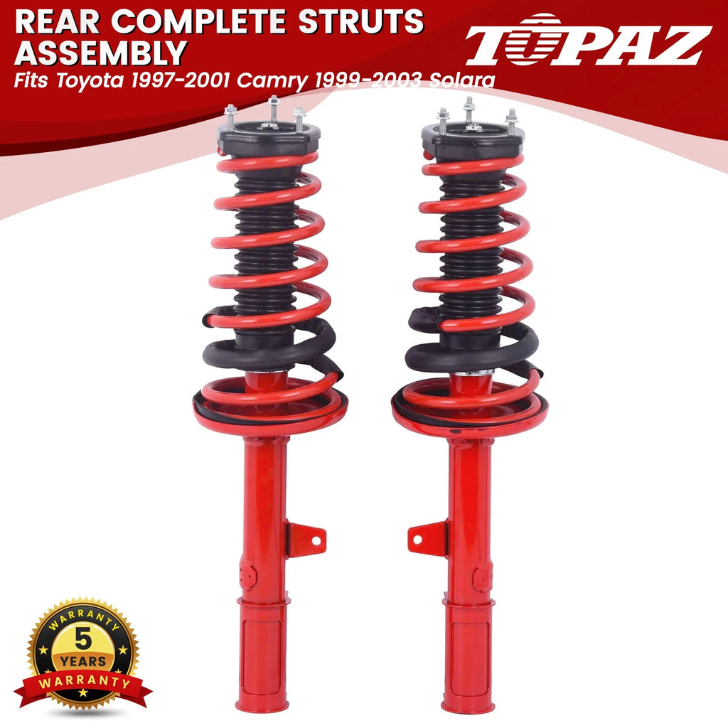 Rear Struts w/Coil Spring for Toyota Camry/Solara (1997–2003)