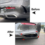 Rear Throat Exhaust Pipe Outlet Cover Trim for Mercedes-Benz CLE Coupe (2024)