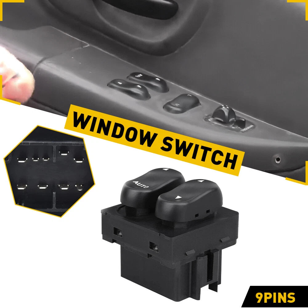 Power Window Switch for Ford F150 F250 (1999–2002) Left Driver Side