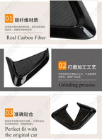 Sport Style Front Fender Side Air Vent Cover Trim for Car SUV