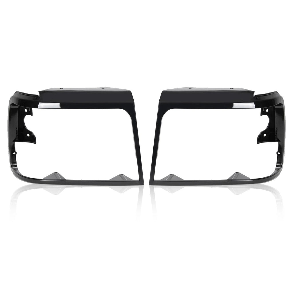 Headlight Trim Bezel Kit LH+RH for Ford Bronco F150 Pickup (1992–1996)